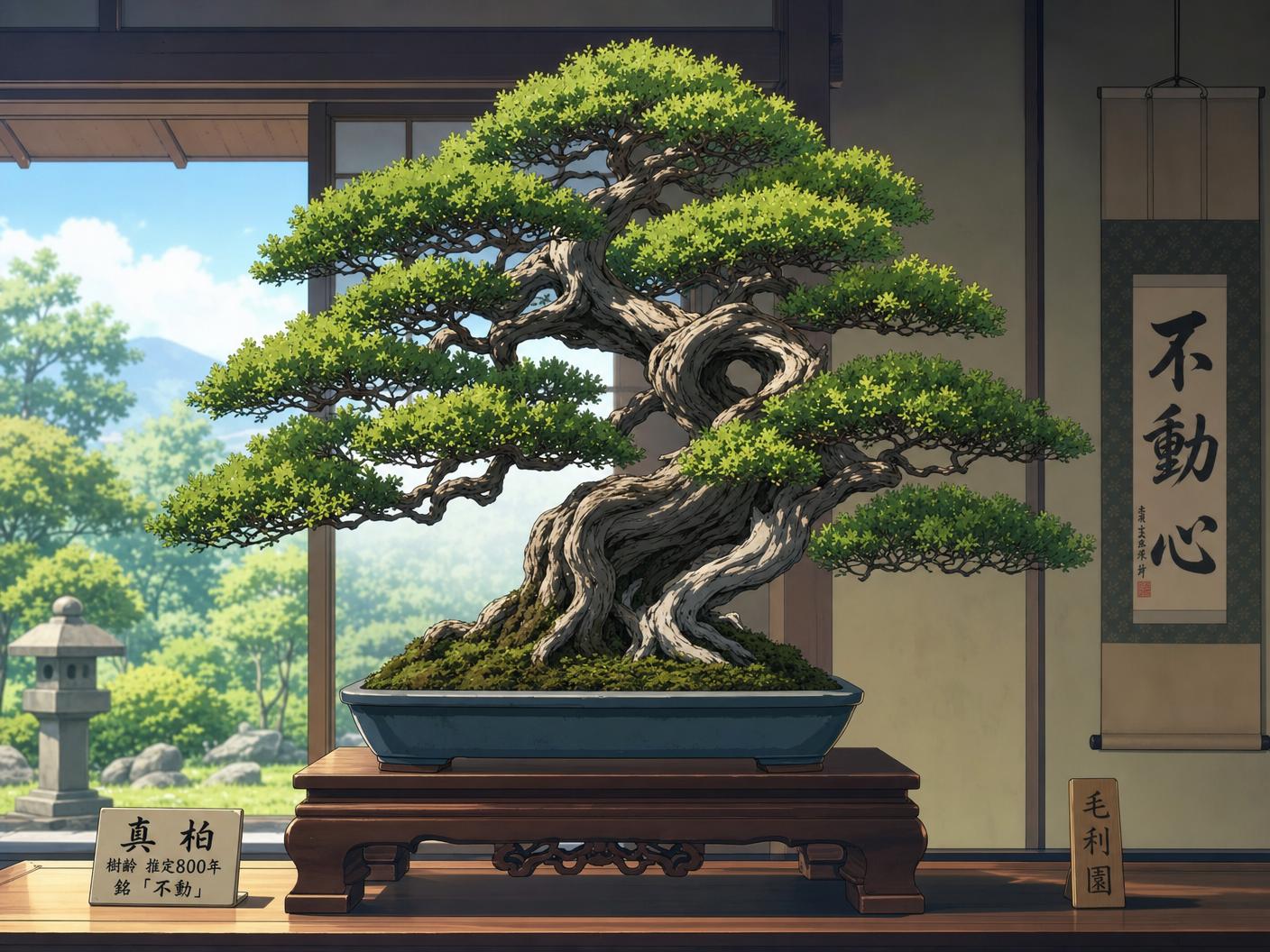 蘑菇视频植物视频-盆景艺术
